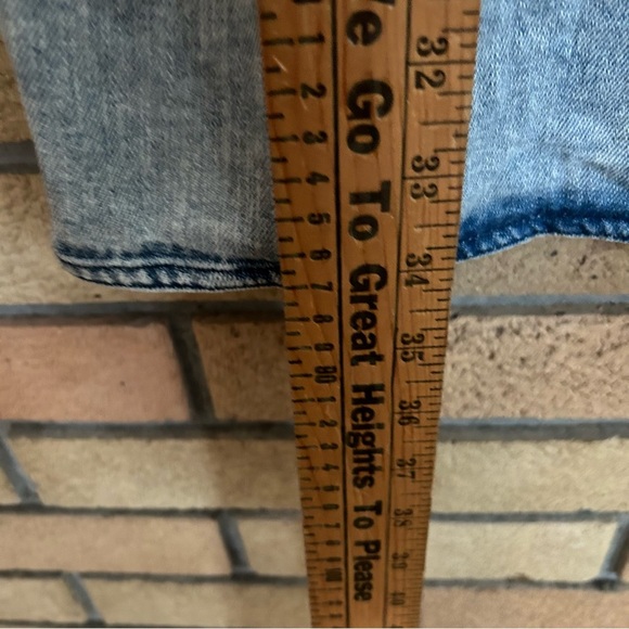 Zara Long Sleeve Washed Denim Mini Dress Women’s Size Small - Picture 5 of 6